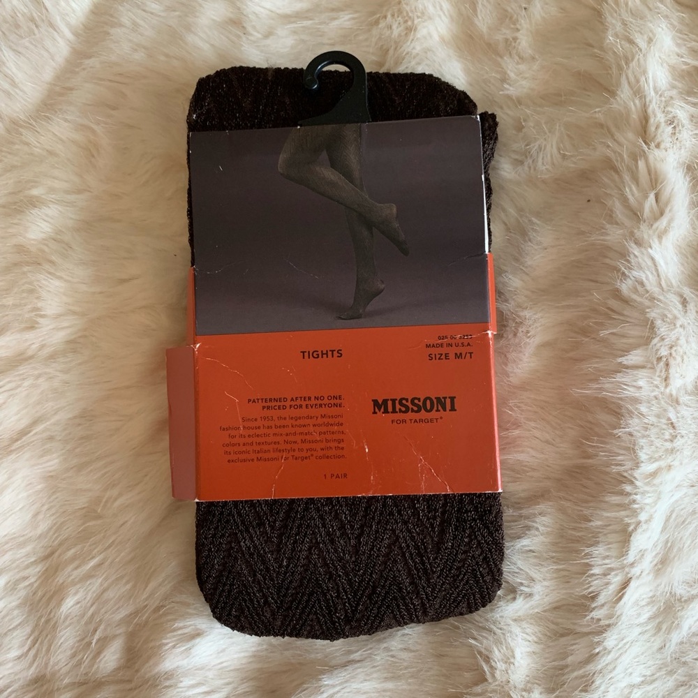 Missoni for Target Brown Tights